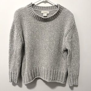 Super Soft Light Gray Sweater Size S